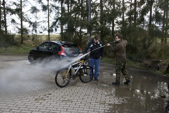 \"You need a clean seat!\"