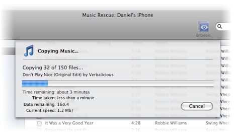 Music Rescue copying mockup Music Rescue copying mockup